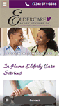 Mobile Screenshot of eldercarecares.com